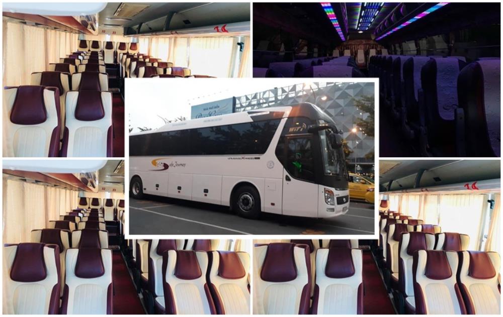 45 seat bus Thaco rental 