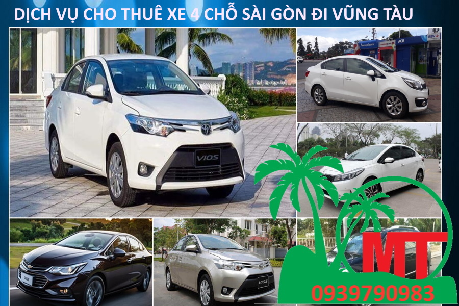 Rent a 4-seater car to Vung Tau