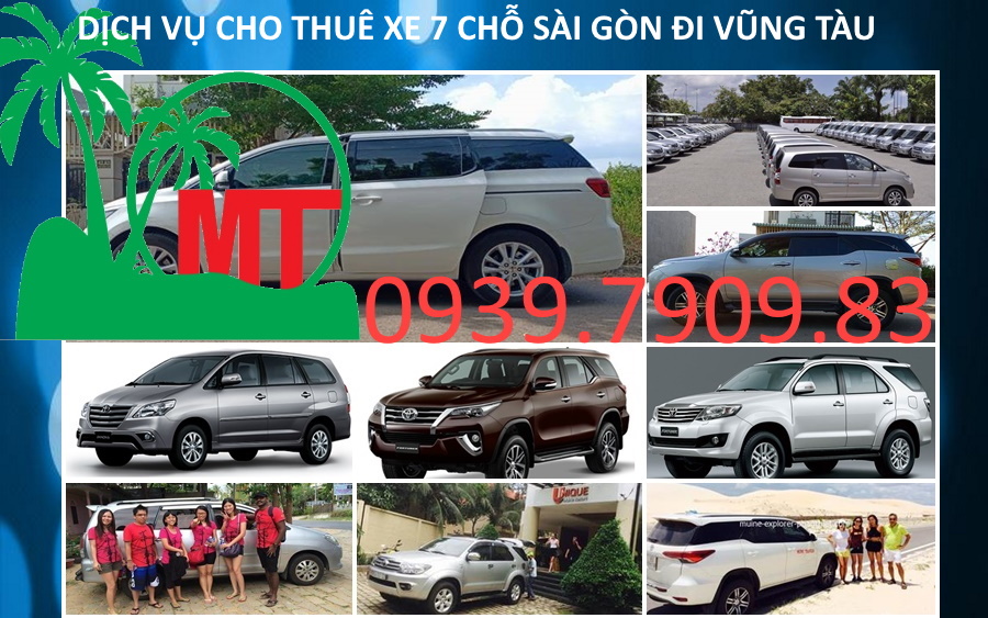 Rent a 7-seater car to Vung Tau
