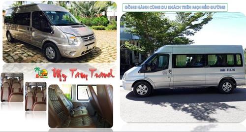 16 seat Van rental to Duc Linh