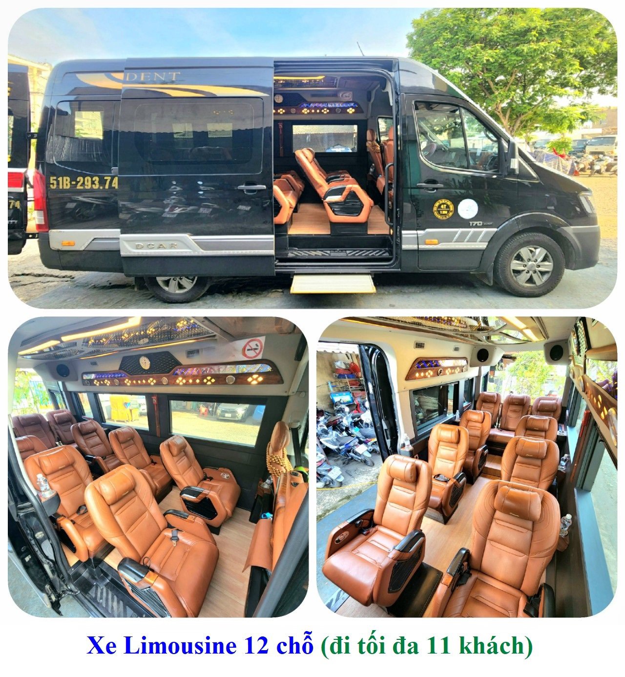 [Call 0363647463] 12-seat Limousine rental (maximum 11 passengers)