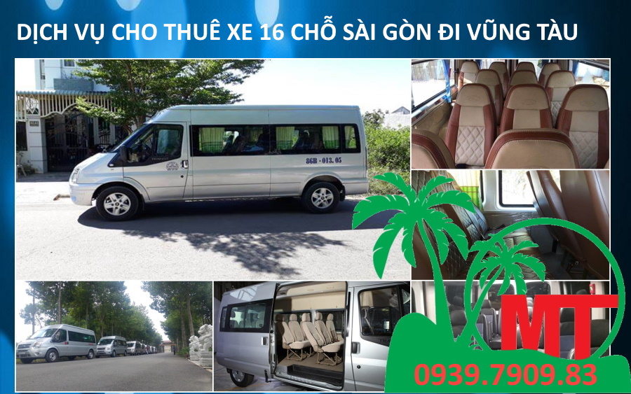 16 seater bus to Vung Tau