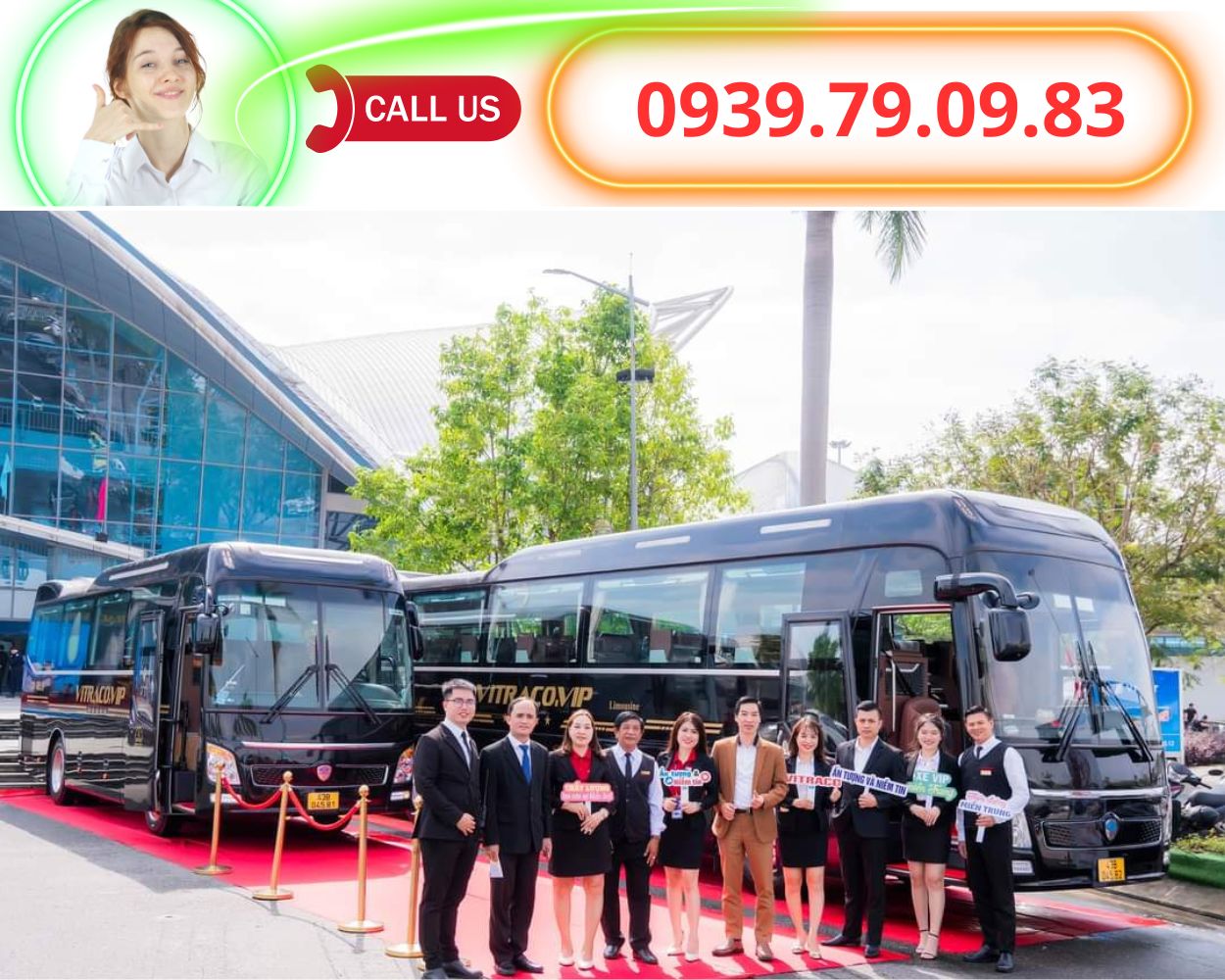 18-seat Limousine Car Rental Price List Contract to Interprovince