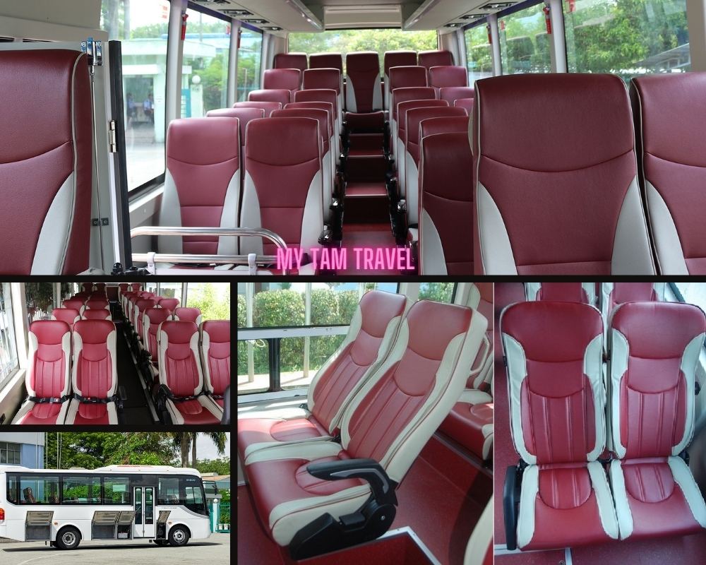 Renting a 29-seat travel contract car
